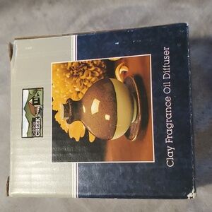 Clay fragrance oil diffuser